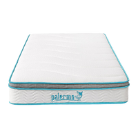 Palermo King Single 20cm Memory Foam and Innerspring Hybrid Mattress