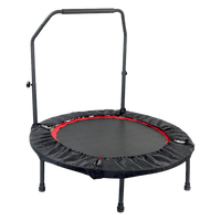 Mini Rebounder Trampoline with Adjustable Handle – Fitness Bounce Trainer