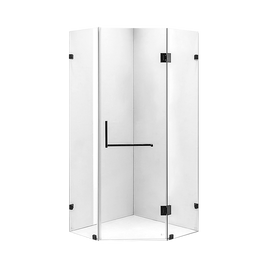 900 x 900mm Frameless 10mm Glass Shower Screen By Della Francesca