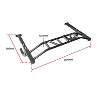 Wall Mounted Multi Grip Chin Up Bar – Heavy Duty Pull Up Station for Upper Body Training