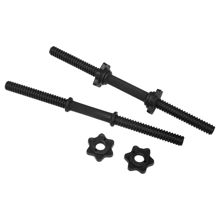 45cm - 1 Pair Dumbbell Bar 25mm Diameter - PVC Coated Dumbell Handle