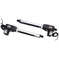 1000KG 20W Solar Double Swing Auto Motor Remote Gate Opener