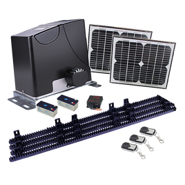 1000KG Auto Solar Slide Sliding Gate Opener Automatic w 4m Rail