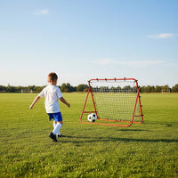 100x100cm Soccer Rebound Net Trainer – Football Rebounder for Practice & Training