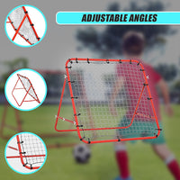 Soccer Rebound Net Sports Trainer Rebounder Football Game Practice Training Goal