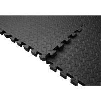 12 Tiles EVA Rubber Foam Gym Mat 60x60cm – 2.5cm Thick Fitness Flooring Set