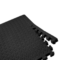 12 Tiles EVA Rubber Foam Gym Mat 60x60cm – 2.5cm Thick Fitness Flooring Set