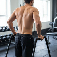 Heavy Duty Parallette Bars – Push Up & Core Strength Training Stands for Home Gym