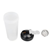 10x 700ml Protein Shaker Bottles – Gym Supplement Blender Mixer Shake Cups