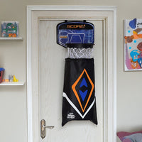 Hamper Basketball Laundry Hoop Hanging Clothes Basket Storage Kids Fun Door Bag