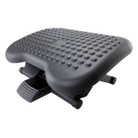 Footrest Under Desk Foot / Leg Rest for Office Chair Ergonomic Computer Plastic