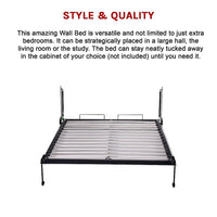 Palermo Double Size Wall Bed Mechanism Hardware Kit Diamond Edition