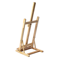 Tabletop Easel Wood Studio H-Frame Artist Art Display Painting Shop Tripod Stand Wedding