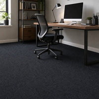 5m2 Box of Premium Carpet Tiles Commercial Domestic Office Heavy Use Flooring Charcoal