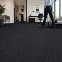 5m2 Box of Premium Carpet Tiles Commercial Domestic Office Heavy Use Flooring Charcoal