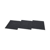 5m2 Box of Premium Carpet Tiles Commercial Domestic Office Heavy Use Flooring Charcoal