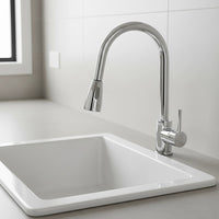 Basin Mixer Pull-Down Tap Faucet -Kitchen Laundry Bathroom Sink