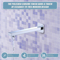 228mm Bath Spout Polished Chrome Finish