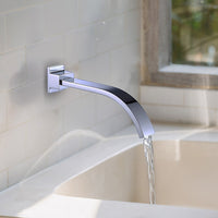 180mm Bath Spout Polished Chrome Finish