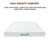 Palermo Double Mattress Memory Foam Green Tea Infused CertiPUR Approved