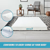 King Green Tea Memory Foam Mattress – Cooling Comfort with CertiPUR-US Certified Foam