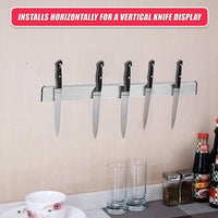 51cm Strong Magnetic Wall Mounted Kitchen Knife Magnet Bar Holder Display Rack Strip