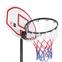 Basketball Ring Hoop Height Adjustable Portable Set