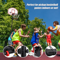 Basketball Ring Hoop Height Adjustable Portable Set