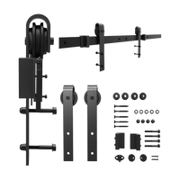 1.8m Sliding Barn Door Hardware Heavy Duty Sturdy Kit