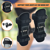 Power Knee Stabiliser Pad with Support Joint Spring Rebound Brace