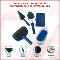 Paint / Painting Set Self-Contained Drip Splatter Roller