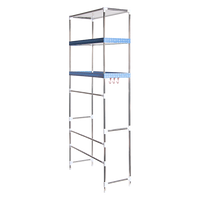 Storage Shelves Shelf 3 Tier Rack Portable Laundry Stand Unit Organiser