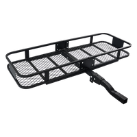 Car Luggage Basket Trailer Hitch Cargo Carrier