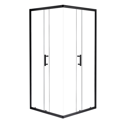 900 x 900mm Sliding Door Nano Safety Glass Shower Screen By Della Francesca