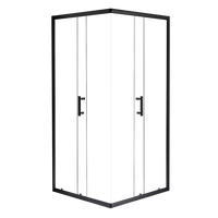 900 x 900mm Sliding Door Nano Safety Glass Shower Screen By Della Francesca