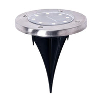 12x Solar Powered LED Buried Inground Recessed Light Garden Outdoor Deck Path