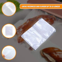 100x Vacuum Sealer Bags Food Storage Saver Heat Seal Cryovac 20cm x 30cm