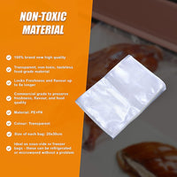 100x Vacuum Sealer Bags Food Storage Saver Heat Seal Cryovac 20cm x 30cm