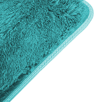 230x200cm Floor Rugs Large Shaggy Rug Area Carpet Bedroom Living Room Mat - Turquoise