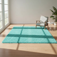 230x200cm Floor Rugs Large Shaggy Rug Area Carpet Bedroom Living Room Mat - Turquoise