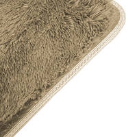 230x160cm Floor Rugs Large Shaggy Rug Area Carpet Bedroom Living Room Mat - Beige