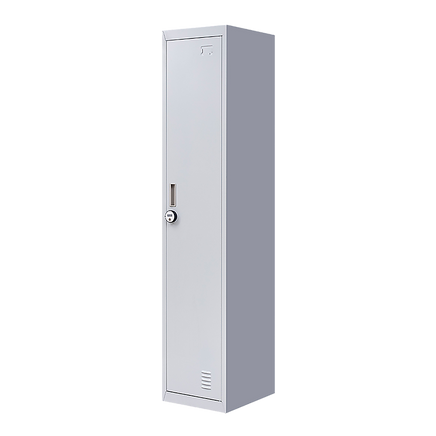 One-Door Office Gym Shed Clothing Locker Cabinet