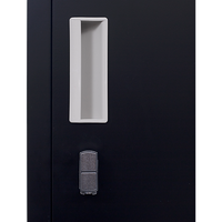 2-Door Vertical Locker for Office Gym Shed School Home Storage