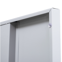 4-Door Vertical Locker for Office Gym Shed School Home Storage