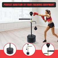 Free Standing Punching Bag Speedball Boxing Reflex Training Dummy