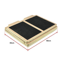 Slant Board Calf Stretcher Incline Stretch as Used in Egoscue Method