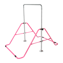 Kids Gymnastics Bars Training Horizontal Bar Monkey Kip Bar Pink
