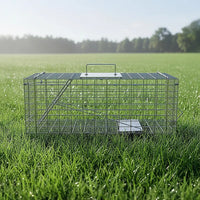 Trap Humane Possum Cage Live Animal Safe Catch Rabbit Cat Hare Fox Bird
