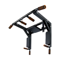 Heavy Duty Wall Mounted Power Station - Knee Raise - Pull Up - Chin Up -Dips Bar