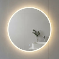 60cm LED Wall Mirror Bathroom Mirrors Light Decor Round